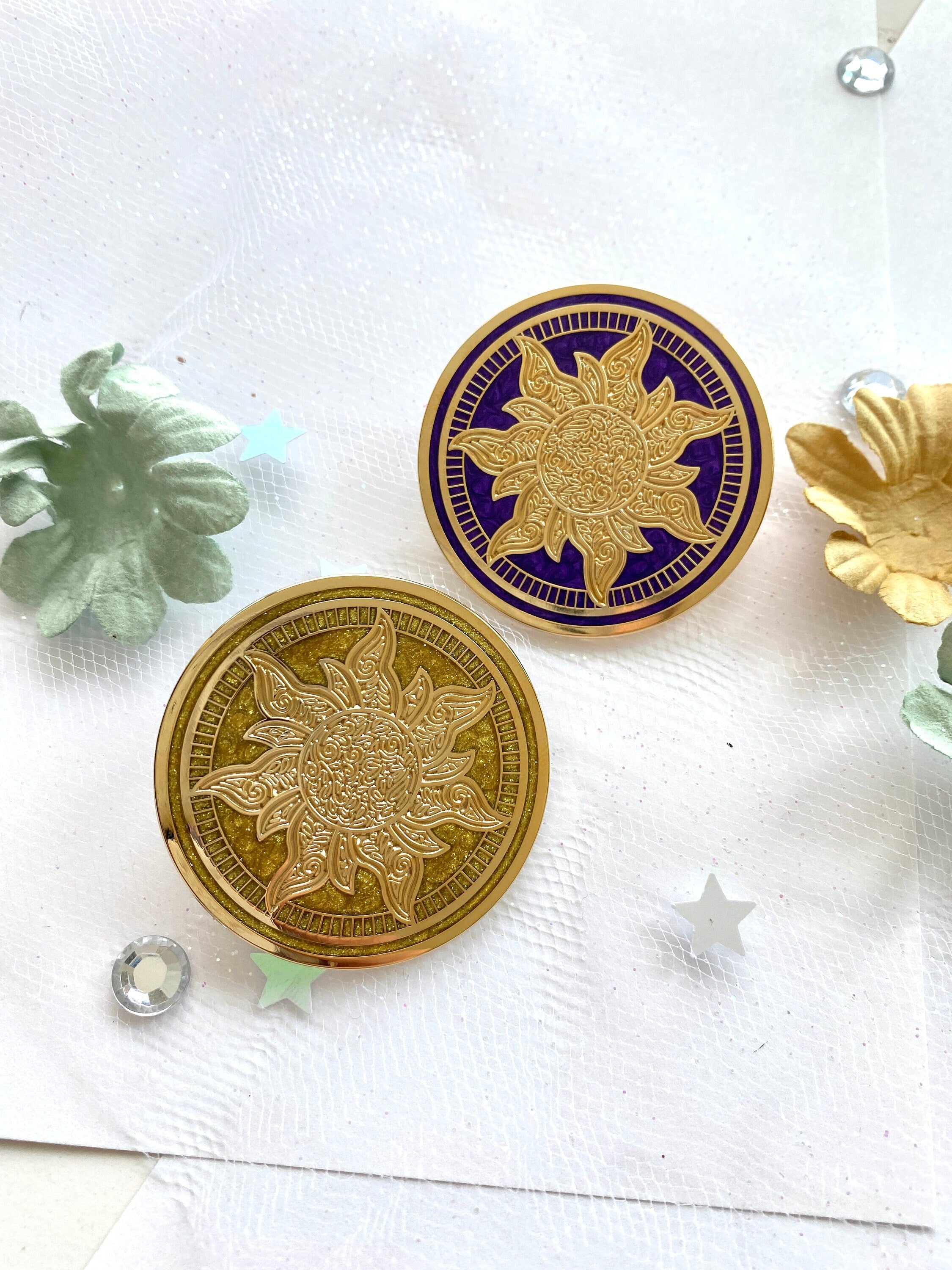 Sun Flower Token Pin