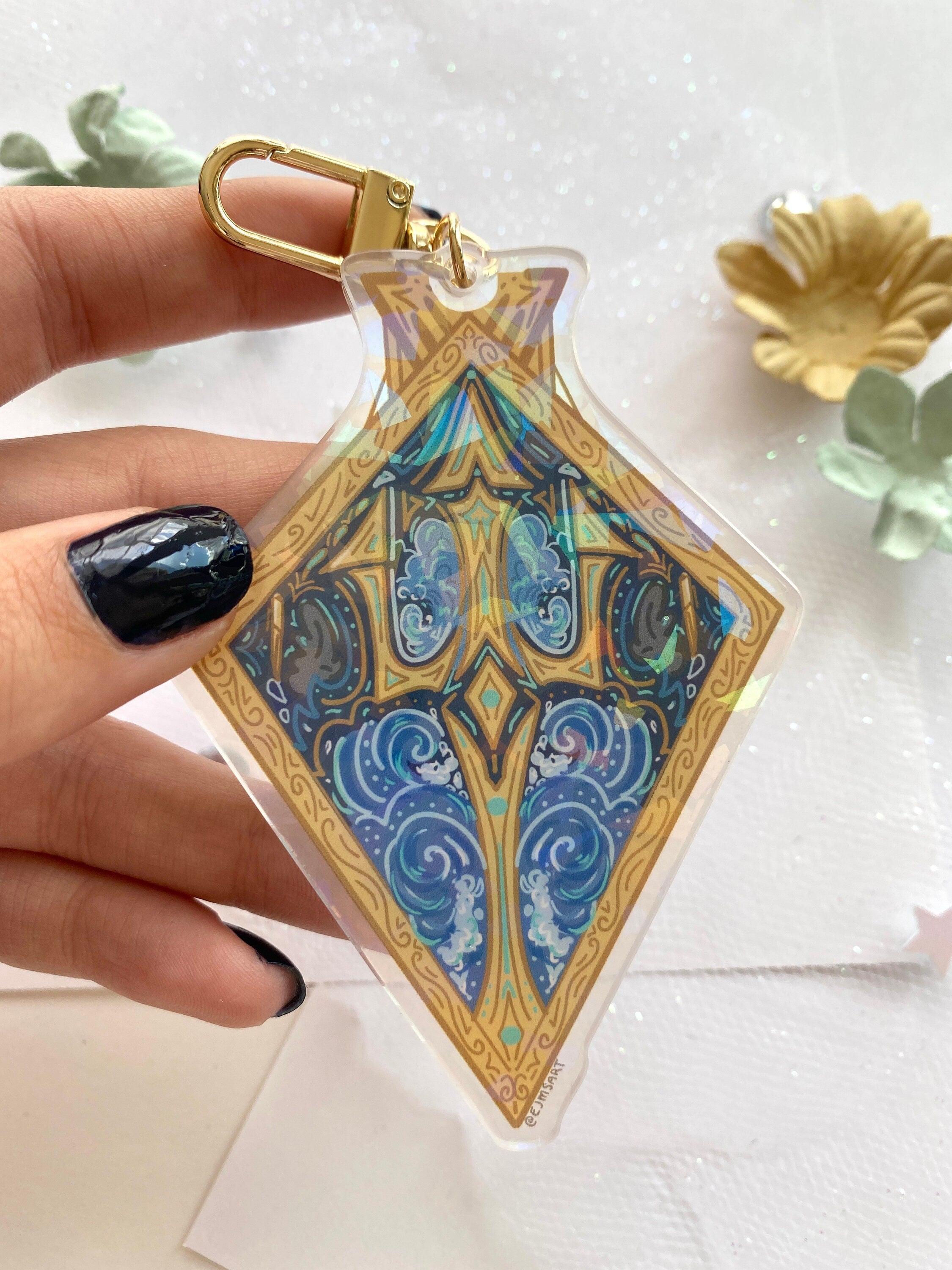 Percy Jackson I Holo Keychain