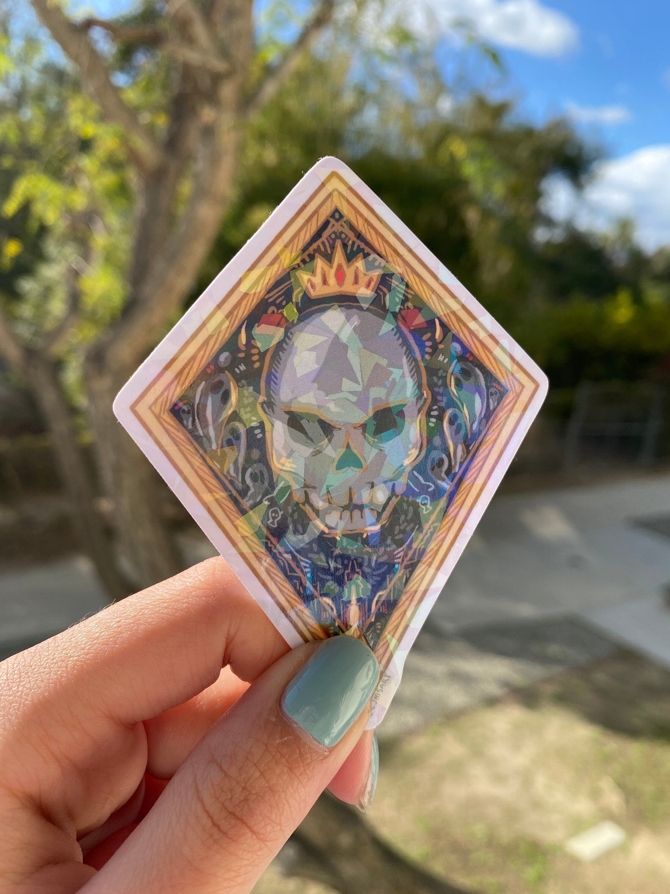 Sun Child and Emo Child /PJO Holo Sticker