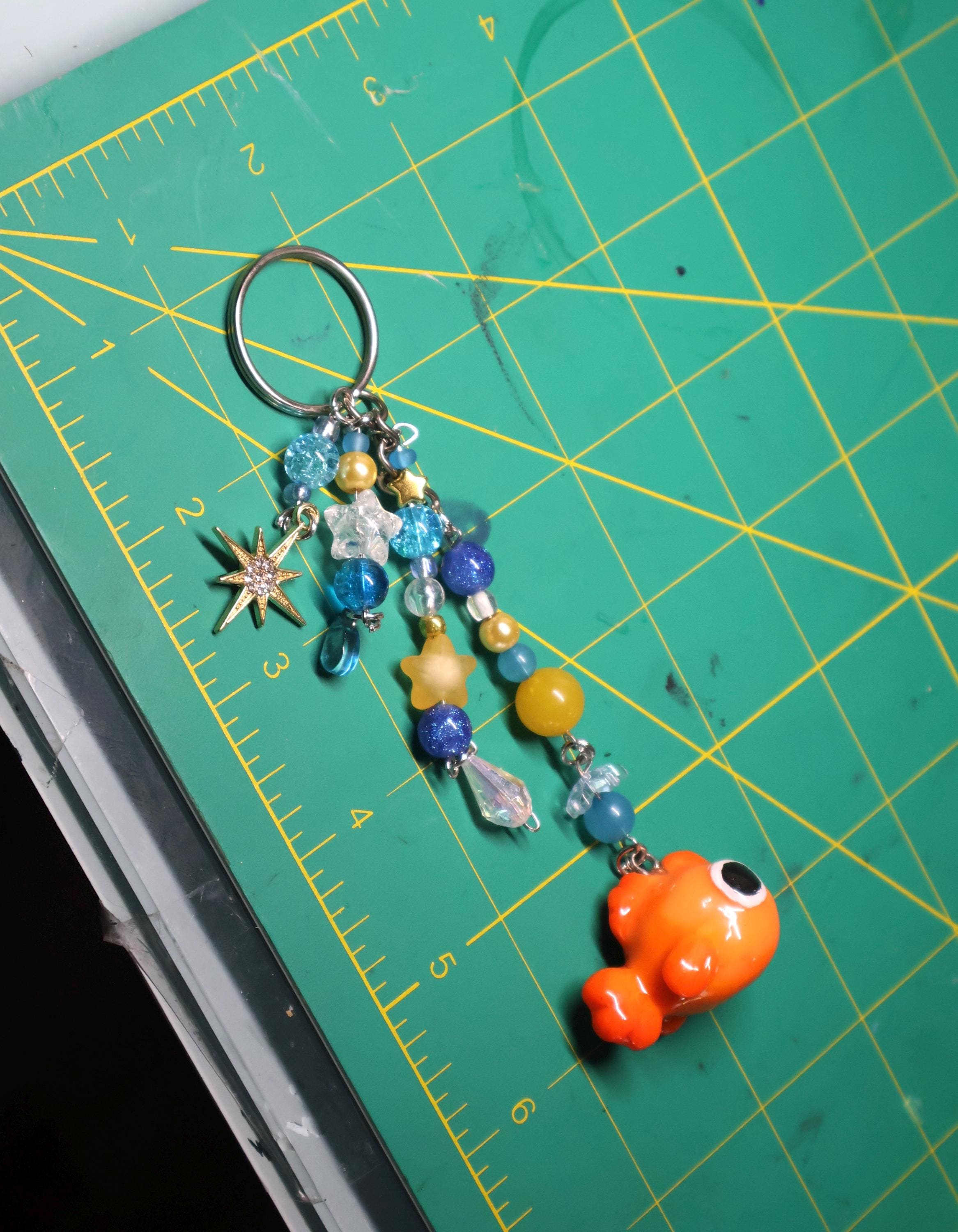 Fish Polymer Clay Keychain | Henri
