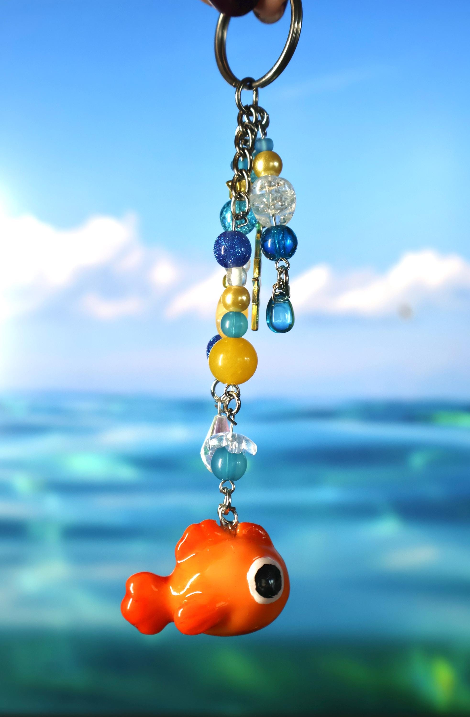 Fish Polymer Clay Keychain | Henri