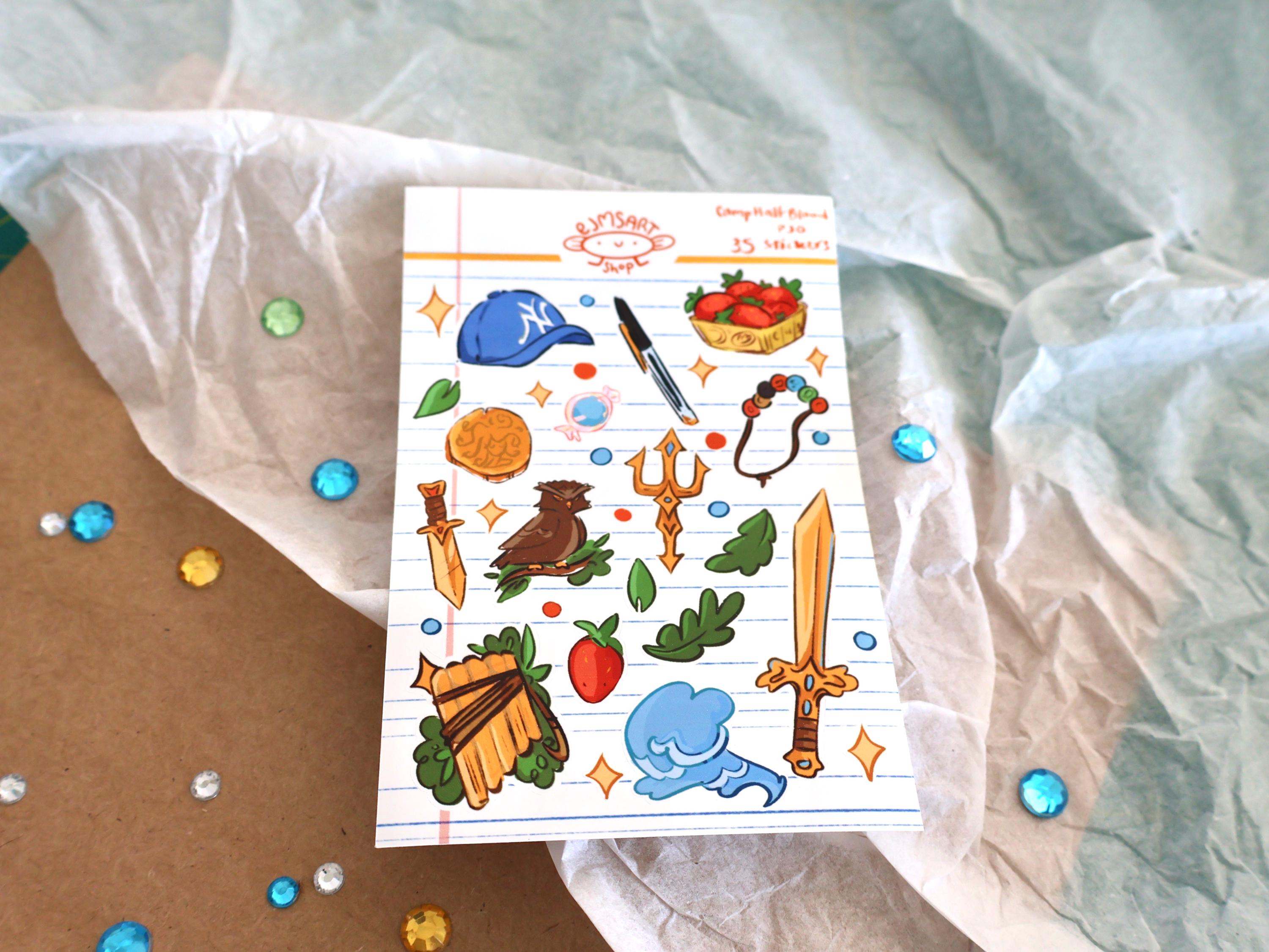 PJO Sticker Sheet
