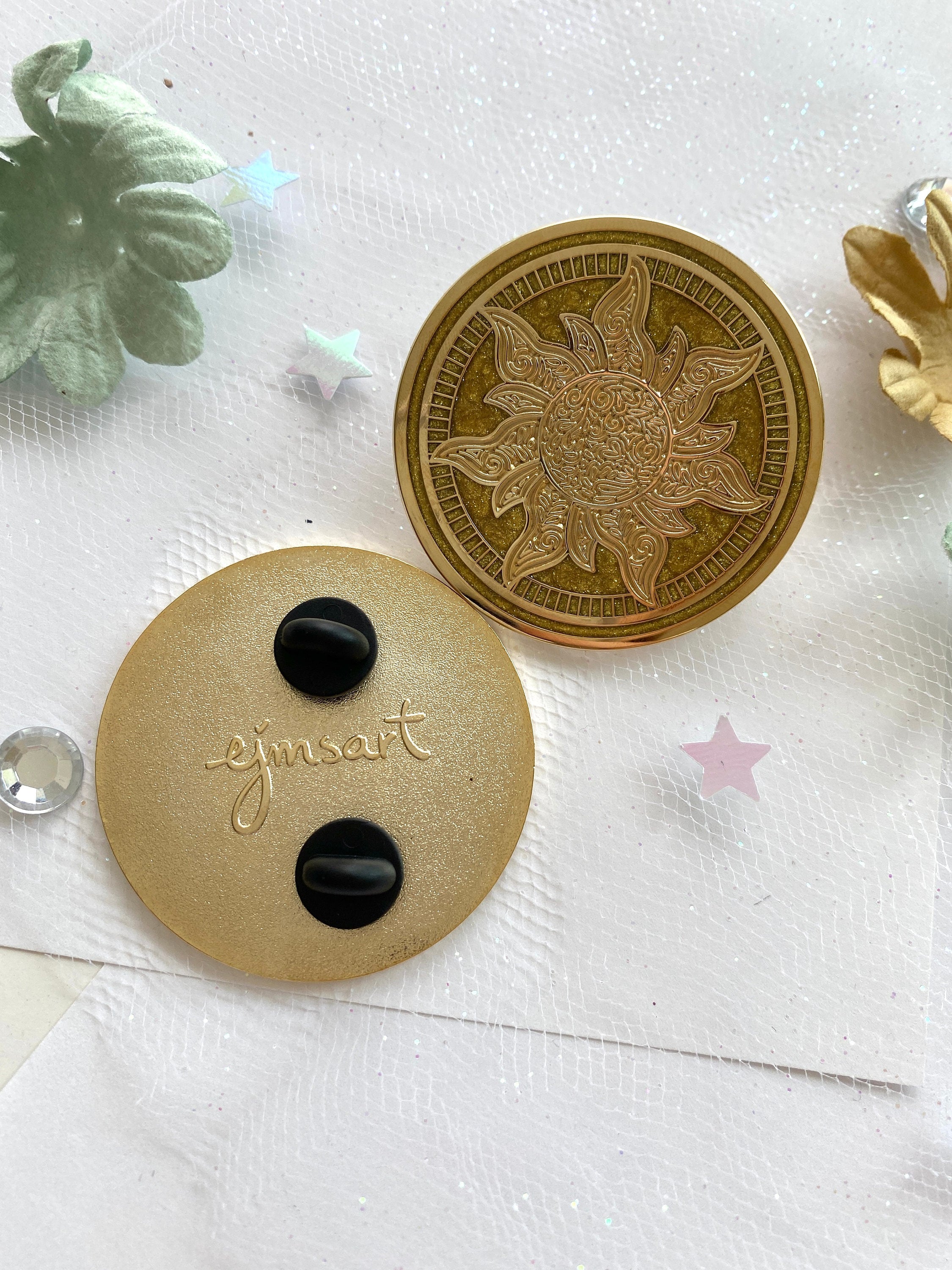 Sun Flower Token Pin