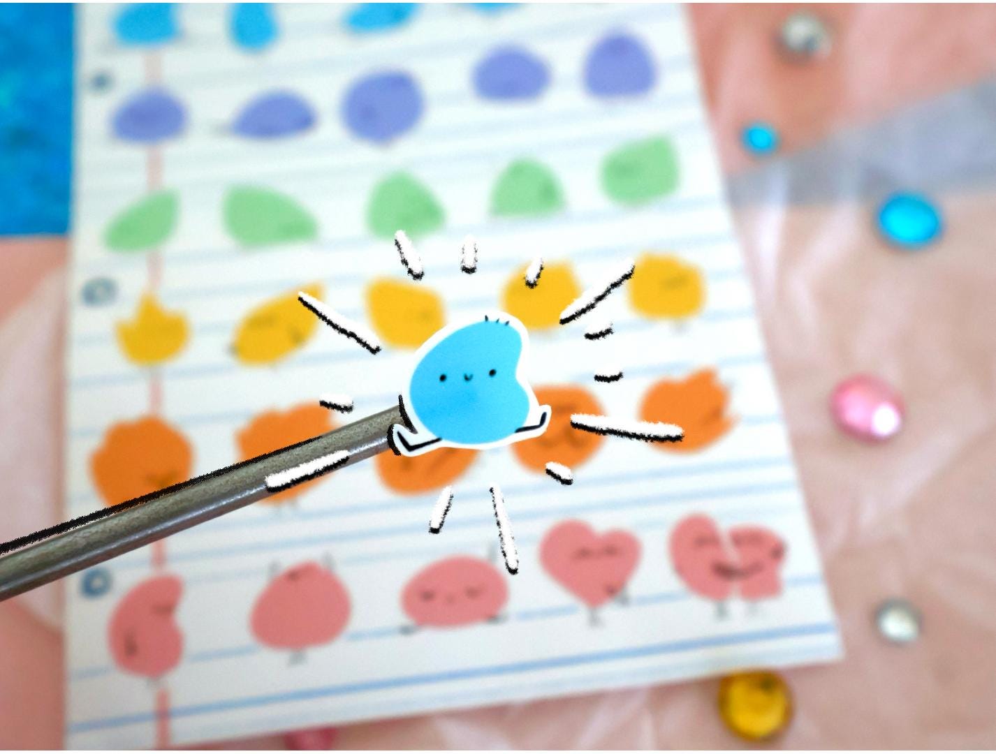 Bean Buddies Sticker Sheet