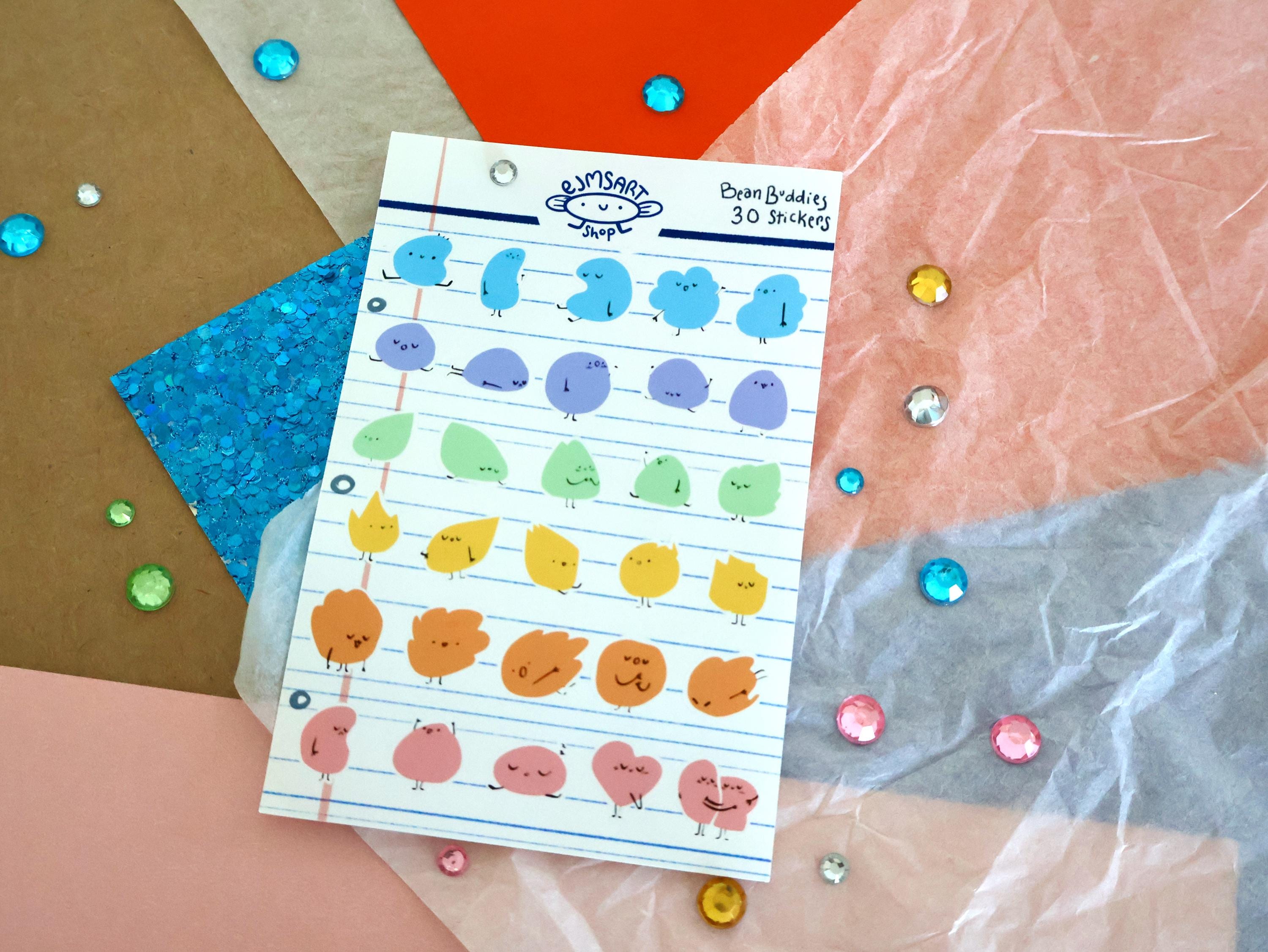 Bean Buddies Sticker Sheet
