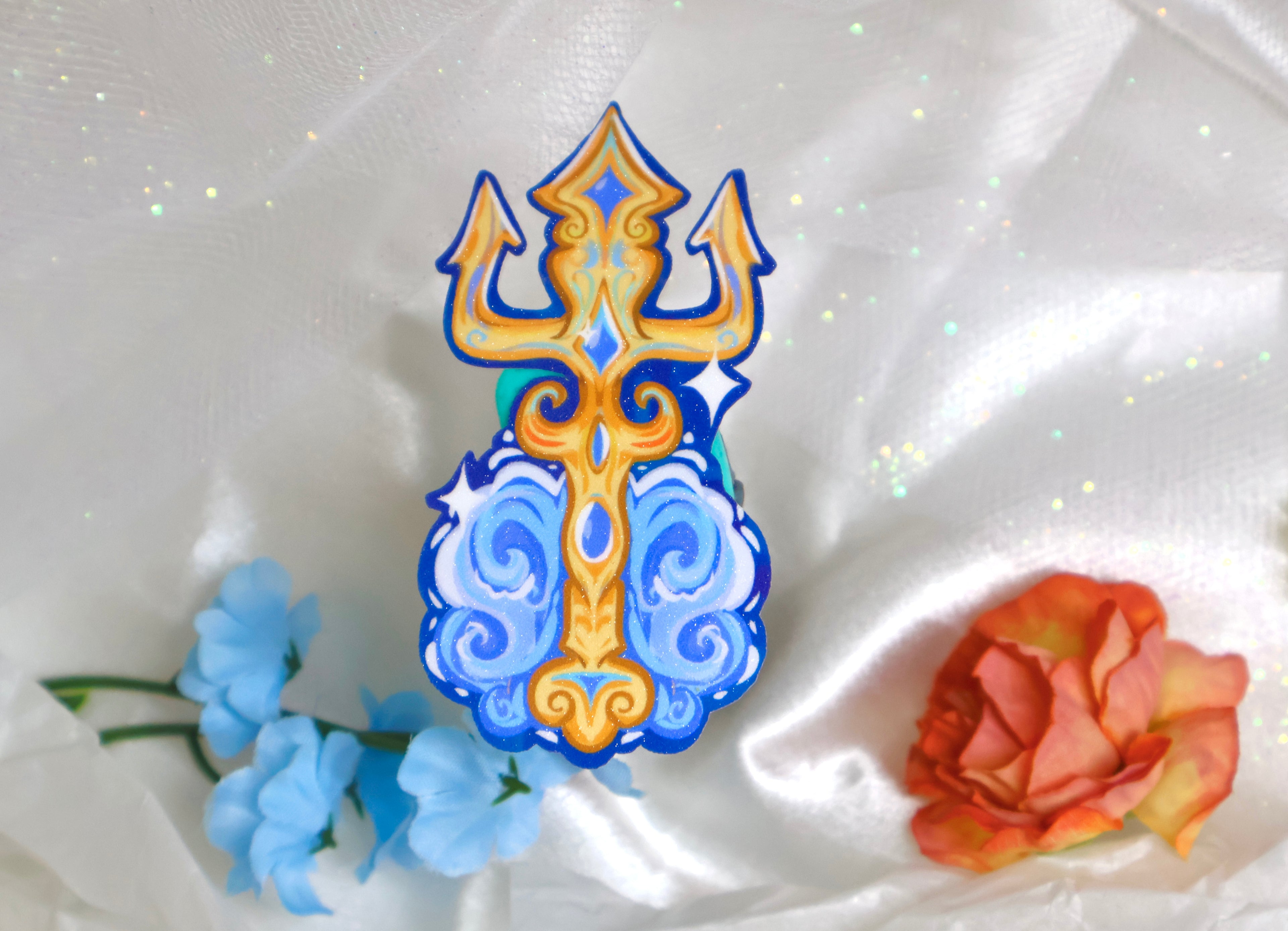 Poseidon Trident | Sticker