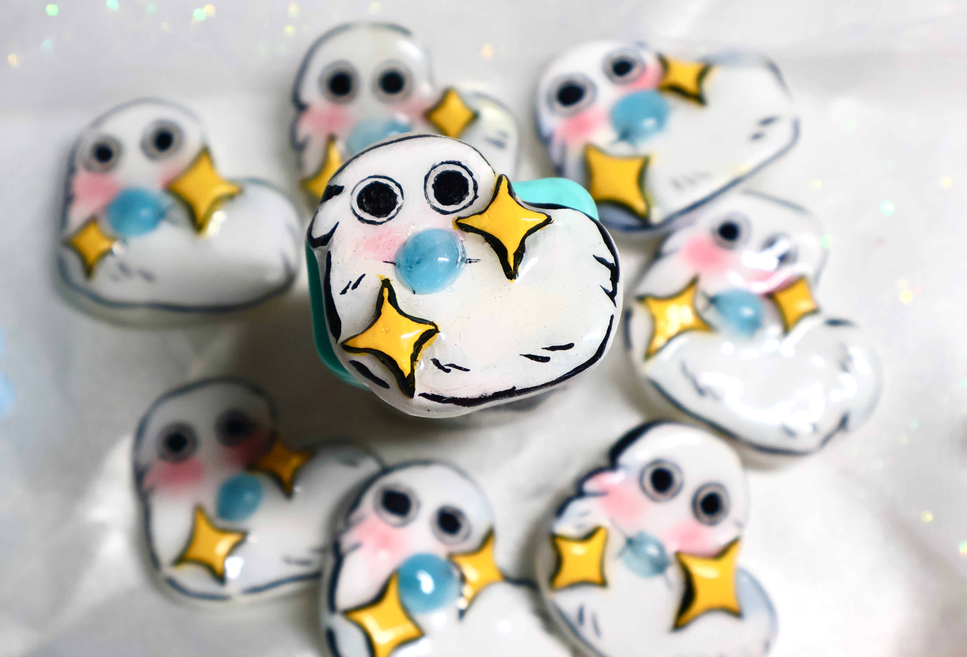 Brush Buddy | Clay Magnet/Pin