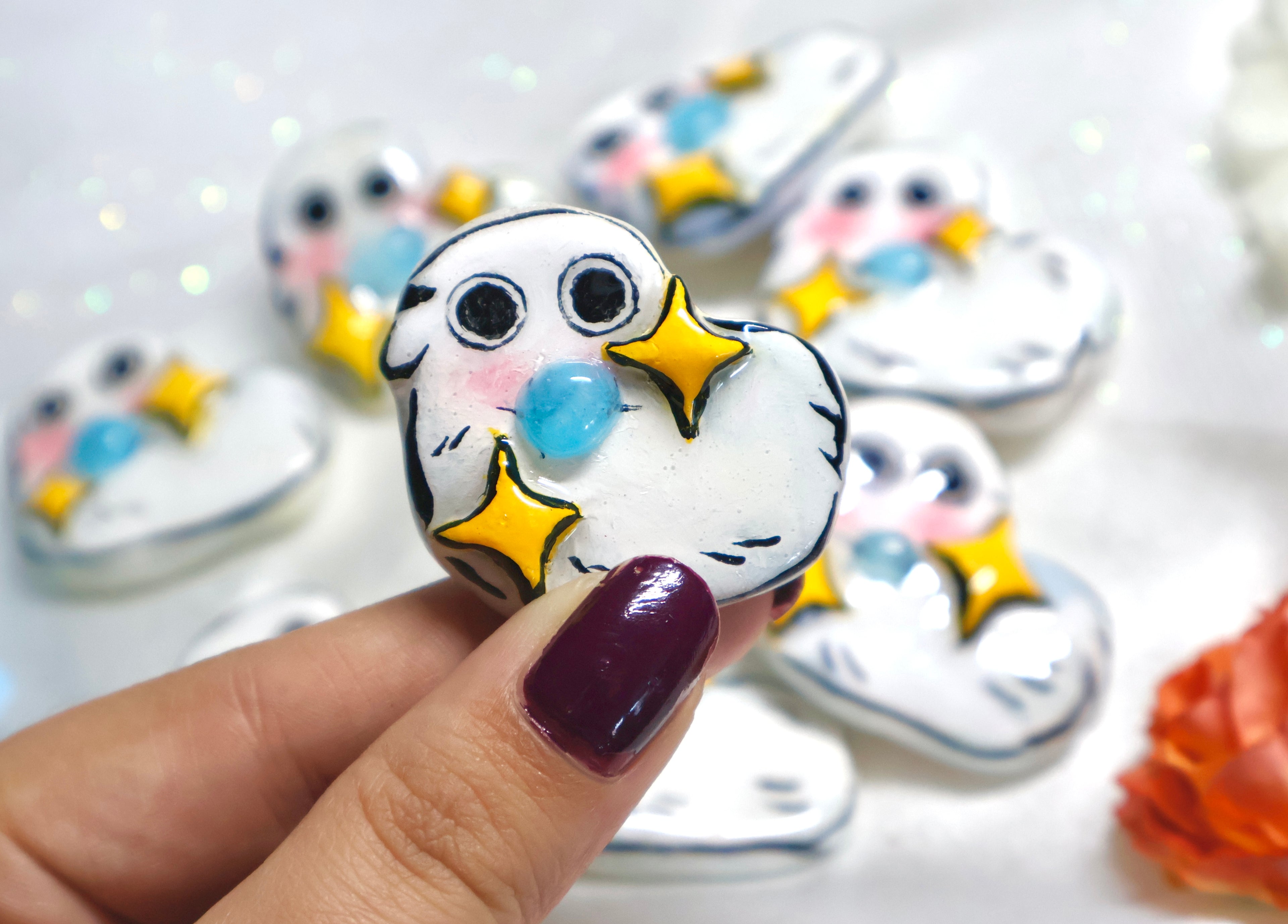 Brush Buddy | Clay Magnet/Pin