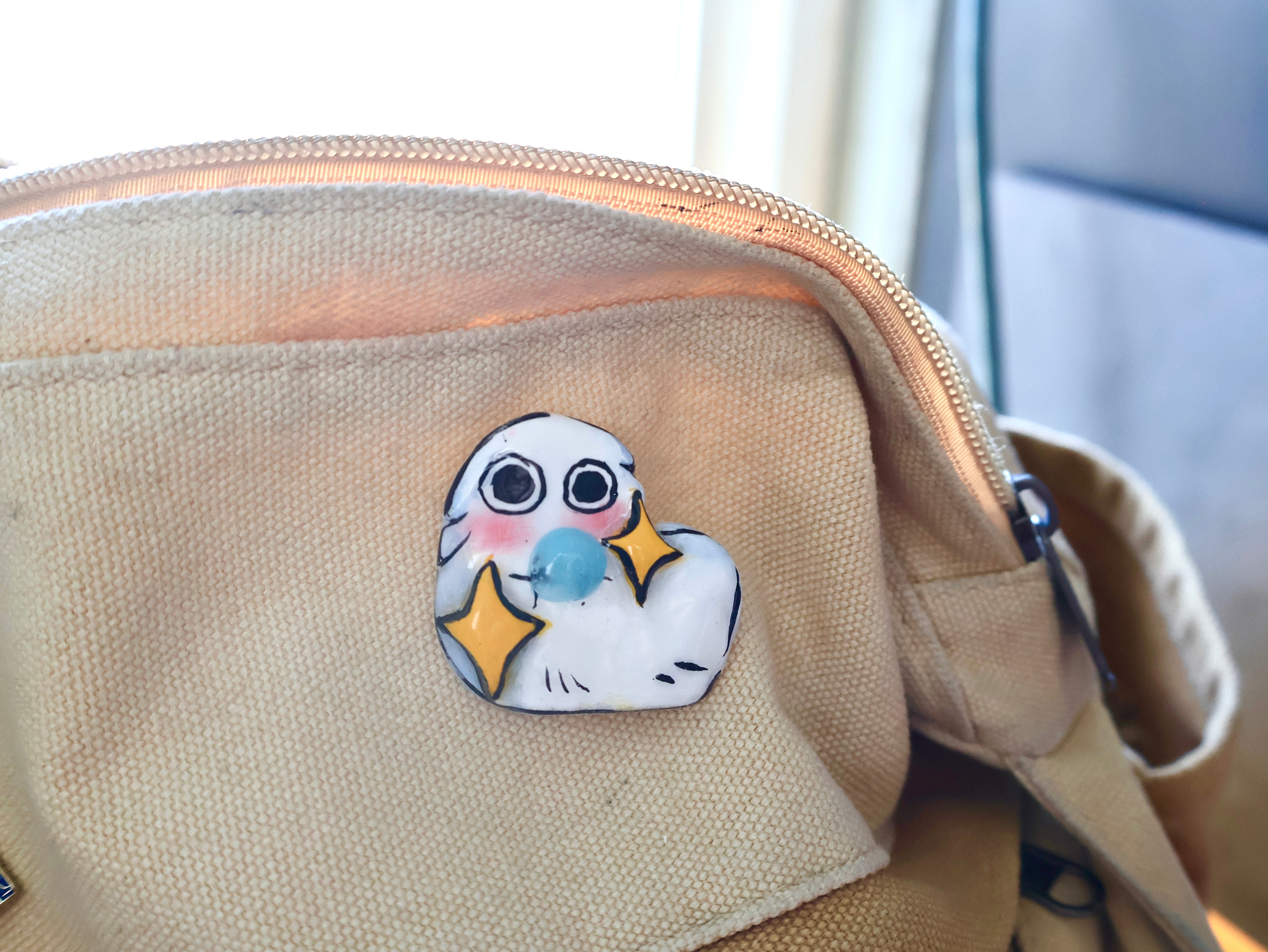 Brush Buddy | Clay Magnet/Pin