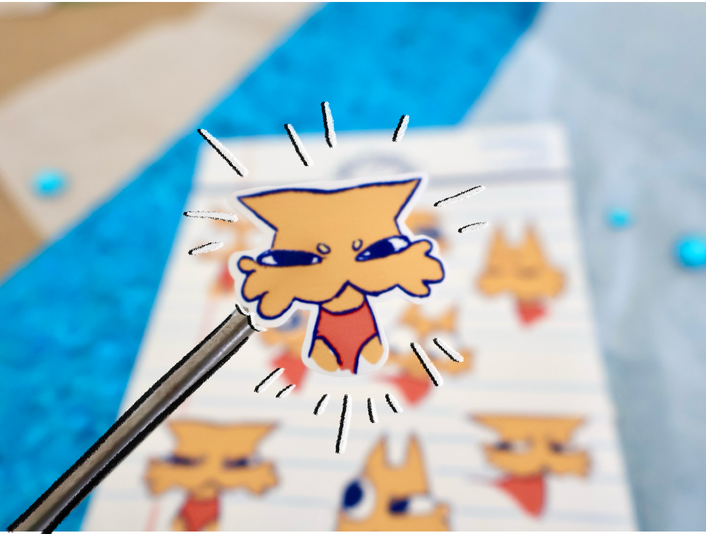 Astrokat Sticker Sheet